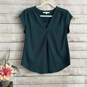 Women's fun2fun Polka Dot Blouse